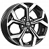 Диск iFree KC878 (ZV 16_Focus) 6,5x16 5x108 ET50 63,35 Алмаз черный