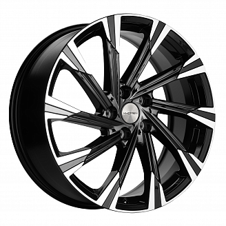 Диск KHW 1901 7,5x19 5x108 ET33 60,1 Black-FP (Chery Tiggo 7 Pro) (Сфера 25,6)