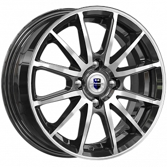 Диск K&K Квант (KC960-01) 5,5x14 4x100 ET38 DIA 60,1 Алмаз черный