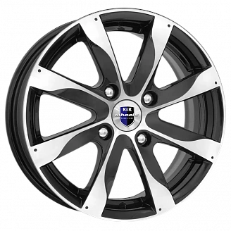 Диск K&K Джемини-ориг. 6x15 4x114,3 ET43 DIA 67,1 Алмаз черный