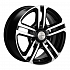 Диск KHW 1602 6,5x16 5x139,7 ET35 98,5 Black (Lada Niva 4x4 Bronto)