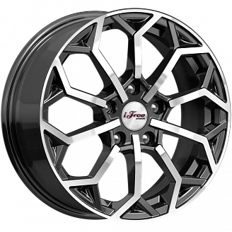 Диск iFree Спейс-Нидл (KC100-10) 6,5x16 5x108 ET47 DIA 63,35 Блэк джек