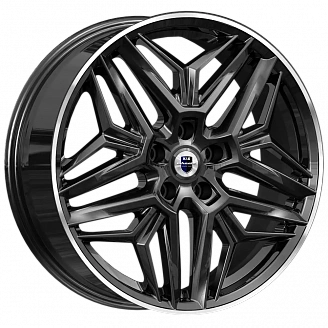 Диск K&K Колумб (KC1038-13) 7x19 5x108 ET47 60,1 Алмаз черный