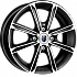 Диск K&K Флэш 5x13 4x98 ET35 DIA 58,5 Алмаз черный