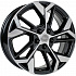 Диск iFree KC1062 (ZV 17_Jolion) 6,5x17 5x114,3 ET37 66,6 Алмаз черный