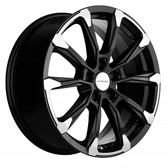 Диск KHW 1808  7,5x18 5x114,3 ET35 60,1 Black-FP (Lexus NX) цилиндр