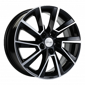 Диск KHW 1507 6x15 5x100 ET40 57,1 Black-FP (Volkswagen Polo) (Сфера)